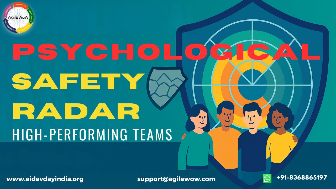 The Psychological Safety Radar - A Secret to High Performing Teams